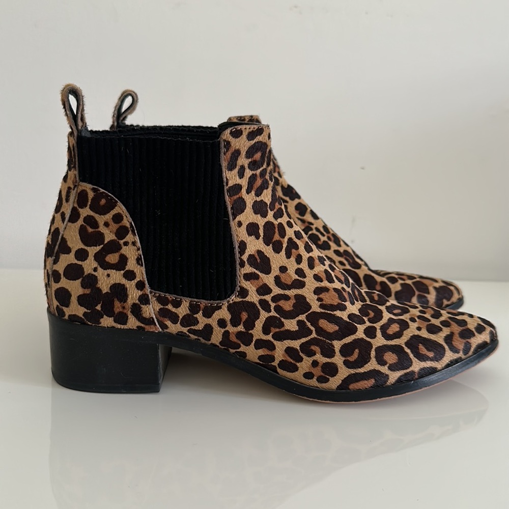 Leopard Print Booties - image 2
